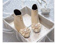 Nuevo terciopelo dos zapatos de algodón botas de bebé para niños vestido niña princesa botas - details 8