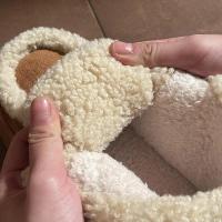 Botas de nieve suales cálidas y antideslizantes con suela gruesa de algodón para mujer, planas de moda, invierno - details 9