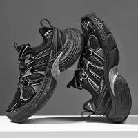 Nuevas mujeres lujosas, gruesas y de alta calidad con un aumento de altura de 6 centímetros. Zapatos deportivos de moda de marca con plataforma para niños. - details 8