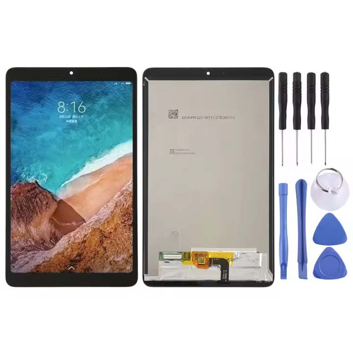 Pantalla TFT LCD para Xiaomi Mi Pad 4 con ensamblaje completo del digitalizador (negro) - 1