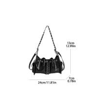 Bolso Cruzado Convertible de Gran Capacidad Diseño Elegante con Correa de Cadena Ajustable - details 5