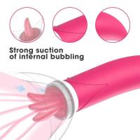 Leten-succión de clítoris, lengua para lamer, estimulación del clítoris, masaje, varita de silicona, vibrador de punto G, Juguetes sexuales para masturbación, juego para adultos - details 6