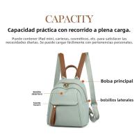 Pequeña mochila de tela Oxford fresca 2025 pequeña mochila de las niñas de la cáscara bolsa de viaje de moda - details 12