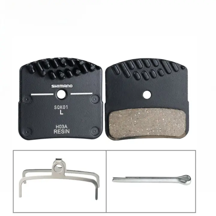 Pastillas de Resina SHIMANO H03A Freno de Disco para Bicicleta de Deportes y al Aire Libre - 1
