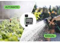 Temporizador de agua automático, máquina de riego digital para jardín, rociador inteligente para ahorrar agua y tiempo - details 3