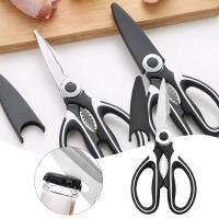 Tijeras de cocina de acero inoxidable para cortar carne, abrebotellas, Clip de nogal, herramientas de cocina, ahorro de trabajo - details 5