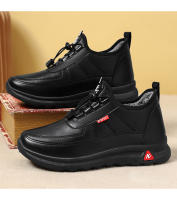 Zapatos de algodón para Hombre nuevo invierno con forro polar y espesor botas de algodón imitación térmica botas de nieve para el frío - details 18