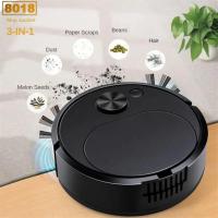 Aspiradoras automáticas con carga USB, Mini máquina de limpieza inteligente, Robot de barrido y fregado, blanco - details 3