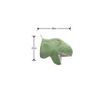 Nordic Style Cartoon Animals Head Wall Decor Stuffed Dinosaur Unicorn Dolls Soft Plush Toys Hanging Pendant Girls Room Ornament - details 2