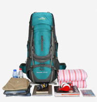 Mochila de escalada y montañismo, gran capacidad, para actividades al aire libre, senderismo, camping, mochila con compartimento para zapatos, - details 8