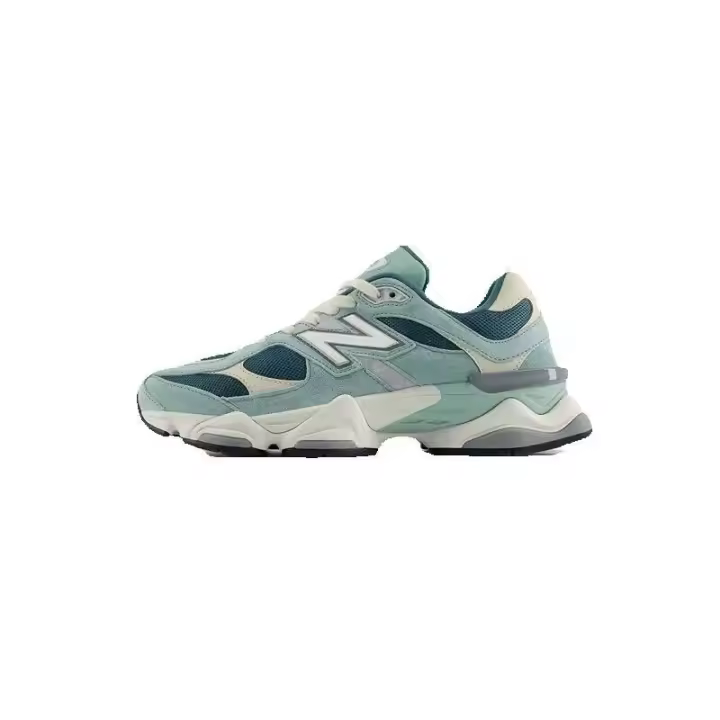 Auténtico NUEVO NB 9060 Azul Beige / Blanco Marrón Hombres Mujeres Zapatillas Zapatos de trabajo - 1