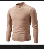 Suéter Casual de Hombre Primavera Moda Básica Sólida Cuello Mock Ajustado Comodidad Tejido de Otoño para Mujeres Material Exterior Viscosa - details 17