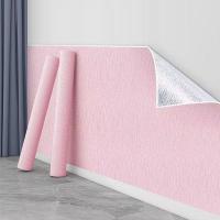 Pegatinas de Pared 3D de Lino, Impermeables, Anticolisión, para Cabecera de Cama, Bolsa Suave Autoadhesiva, Resistente a la Humedad, para Decoración de Paredes - details 4