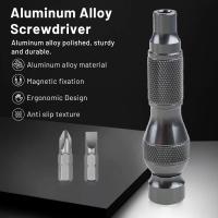 Soporte de brocas de aleación de aluminio de 6,35mm, Mini destornillador magnético ergonómico, barra de sujeción, vástago hexagonal resistente y duradero de 6,35mm - details 6