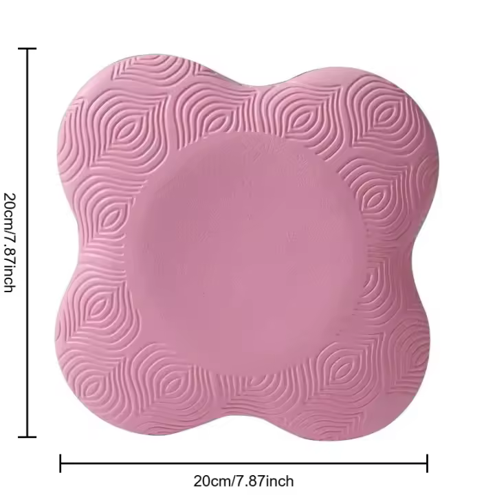 Almohadilla de Yoga Antideslizante Gruesa Protector de Rodillas Suave y Plana Absorción de Choques - 1