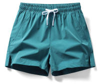 Bañador corto de playa para hombre, de 5 pulgadas de secado rápido traje de baño, pantalones cortos - details 5