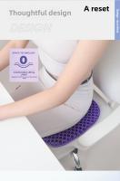 Cojín de asiento de gel de panal, cojín de pedo para sentarse en verano, cojín para asiento de coche de oficina, cojín fresco transpirable de verano - details 3