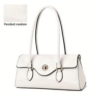 Bolso de Mano de Cocodrilo Grasado Desmontable, Cierre de Tornillo, Multicolor, Elegante y Duradero para Eventos Casuales y Formales - details 6