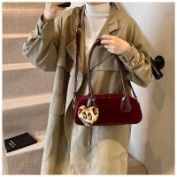 Nuevo versátil retro textura mate bolsa de axilas bolso de hombro moda portátil bolso de bolos mujeres - details 17