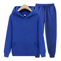 Sudadera con capucha de lana para hombre, suéter de Color sólido, traje deportivo, primavera y otoño, 220g - details 6