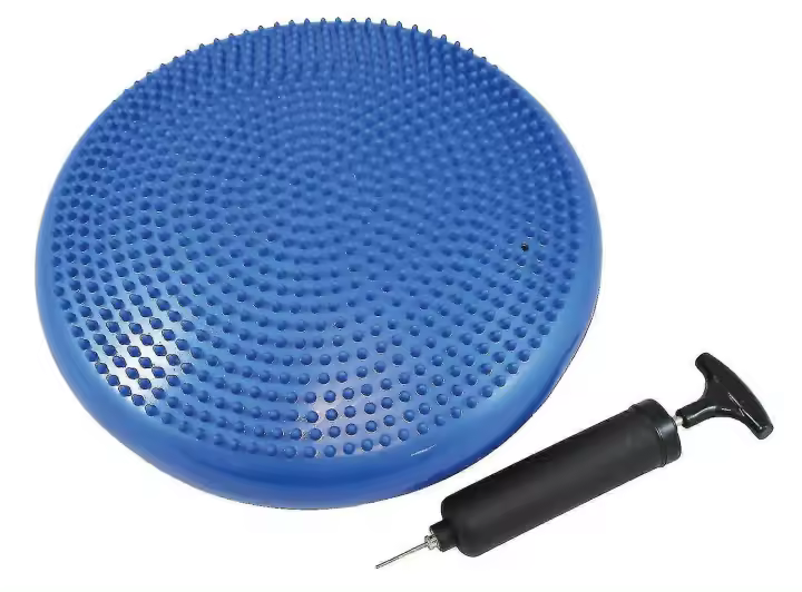 ¡Kabalo Blue Stability Disc Wobble Cushion Balance Pad con bomba gratis incluida! - 1