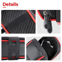 WEST BIKING-bolsa impermeable para herramientas de ciclismo, bolsa reflectante para tija de sillín trasero, cesta para bicicleta de montaña y carretera - details 9