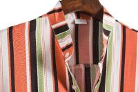 Camisa de manga corta con estampado de cuello hawaiano para hombre, forro floral, 2020 - details 18
