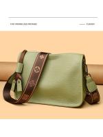 Bolso De Hombro Para Mujer De Cuero Genuino De Alta Calidad Lujo Suave Cuero De Vaca Bolso De Tote Moda 2024 Bolsos Cruzados Y De Hombro Para Damas - details 4