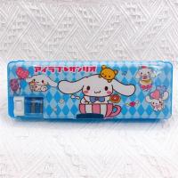 Estuche de Lápiz Doble Cara Sanrio Melody Hello Kitty Caja de Papelería Multifuncional con Afilador - details 9
