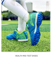 Zapatos de fútbol de marca para niños, botas de fútbol TF para niños, tacos antideslizantes para exteriores, zapatillas de fútbol, zapatos de entrenamiento deportivos - details 10
