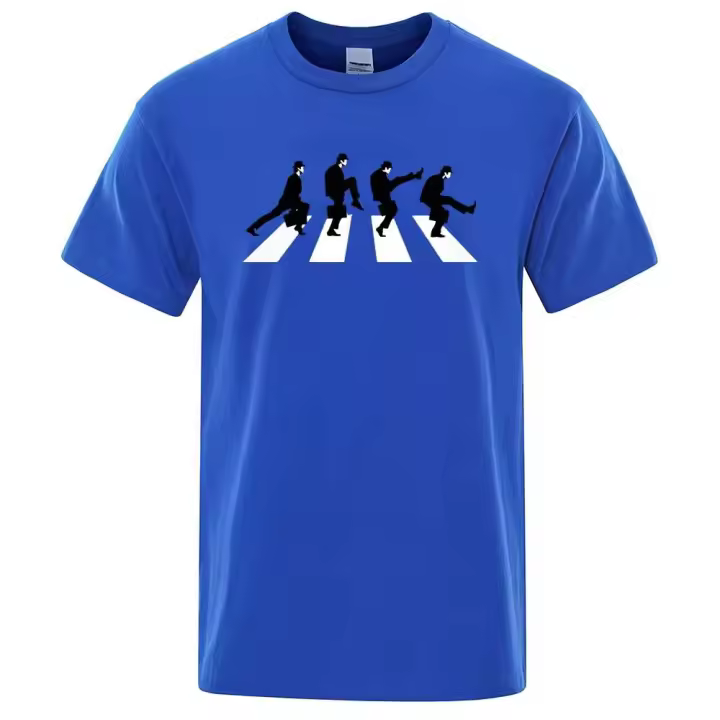 Camiseta con estampado de Monty Python para hombre, camisa de manga corta, informal, marca, verano, 2023 - 1
