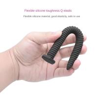 Leten 6 tamaño enchufe silicona uretra catéter suave masturbador masculino tubo camilla dilatador uretral juguetes sexuales para adultos - details 3