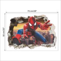 Pegatinas de Spiderman 3D Arte Mural de Película Animada para Habitación de Niños - details 1