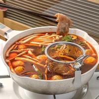 Cucharada de Acero Inoxidable para Shabu Shabu Cucharada de Malla Fina con Mango - details 5