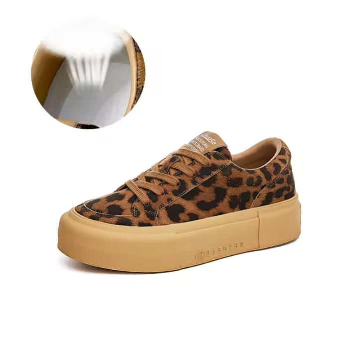 Nuevas zapatillas de plataforma para mujer Zapatos casuales versátiles Zapatos de mujer Retro Fashion - 1