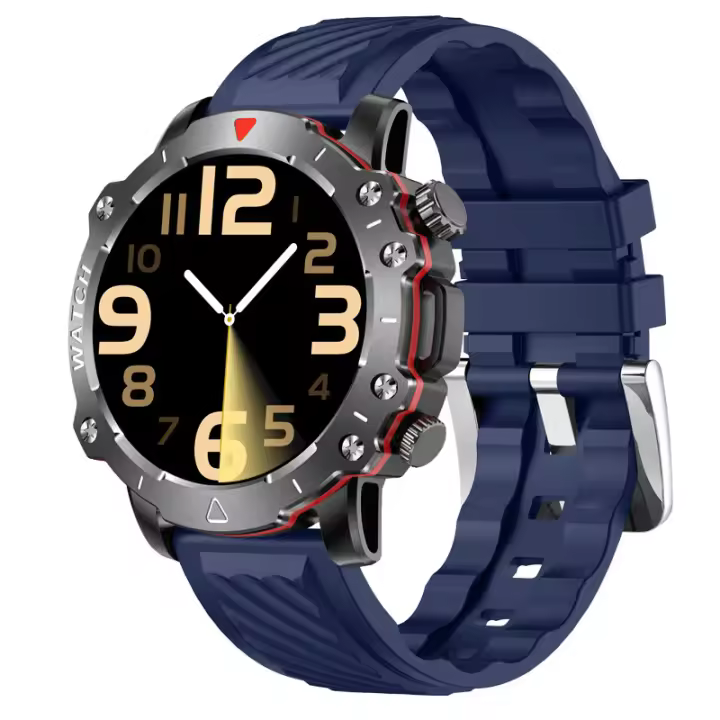 Reloj mujer inteligente exterior deporte Bluetooth llamada Voz Captura de video en HD ritmo cardíaco presión arterial hombre Reloj - 1