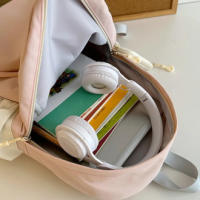 Mochila escolar impermeable para niños, gran capacidad, mochila de nylon para estudiantes, bolso escolar ligero para niños y niñ - details 5