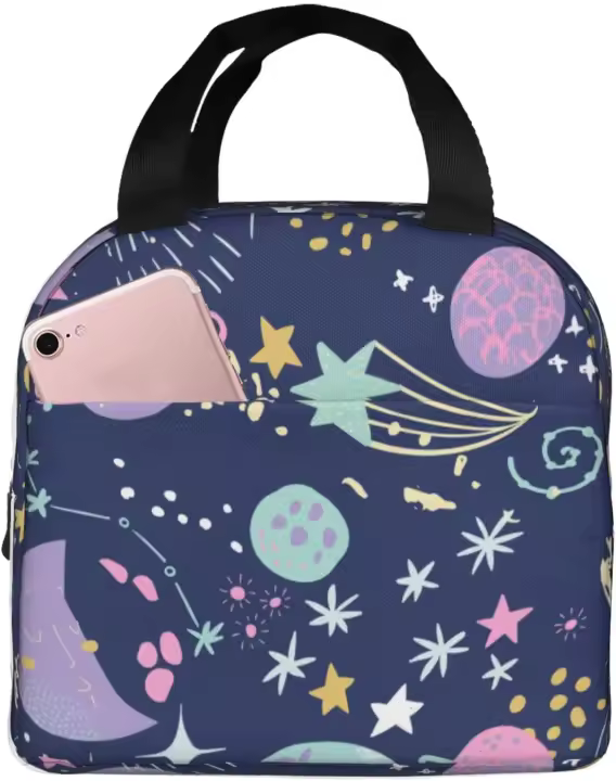 Bolsa de Almuerzo Aislada y Reutilizable Ideal para Trabajo de Oficina, Picnic, Playa - 1