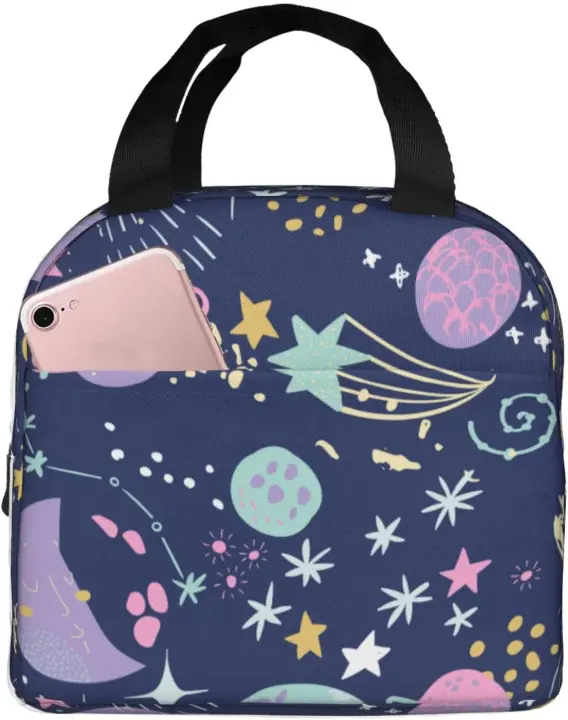 Bolsa de Almuerzo Aislada y Reutilizable Ideal para Trabajo de Oficina, Picnic, Playa - 1