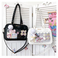 Bolso de bebé transparente suave para niña estudiante, bolso de hombro pequeño, bolso cuadrado, bolso de mensajero bidimensional - details 35