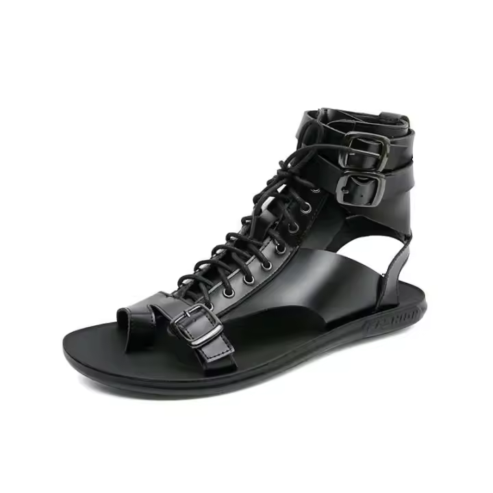 Sandalias de alta calidad, nuevo producto 2024, zapatos de tacón alto a la moda para niñas, zapatos deportivos de lujo para mujer - 1