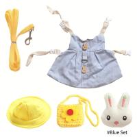 Accesorios de Chaleco para Conejo Correa para Mascotas al Aire Libre Ropa de Conejo con Correa de Arneso - details 12