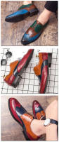 Zapatos Formales de Cuero Sintético Hechos a Mano Talla Grande 38-47 Resistentes a la Desgaste - details 4