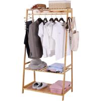 Blanco con Estante:Perchero Burro Resistente, Colgadores de Ropa, Barra para Colgar, Burras para Zapatos, Sombreros, Bolsos - details 17