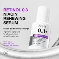 Anua Retinol Serum for Anti-Aging, Textured skin | 0.11% Retinol, 5% Niacinamide, 20+Soothing Ingredients Gentle for Beginner (30ml /1.01 fl.oz.) - details 1