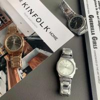 Reloj cuadrado con correa de acero para hombre, sencillo y versátil, de moda e informal, de cuarzo retro, tendencia para estudiantes - details 2