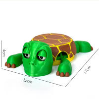 Posavasos de tortuga con impresión 3D, adorno decorativo creativo, accesorios de decoración del hogar, decoración de escritorio - details 1