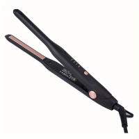 Plancha de pelo estrecha para hombres y mujeres, rizador de pelo eléctrico de doble propósito, 2 en 1 - details 0