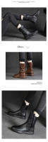 Botas cortas ajustadas Maillard marrón Botas de caballero - details 4