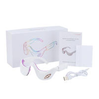 Masajeador ocular de pulso de microcorriente EMS, terapia de calentamiento de luz roja, dispositivo de belleza, alivia la fatiga ocular, desvanece las ojeras, elimina las arrugas - details 8